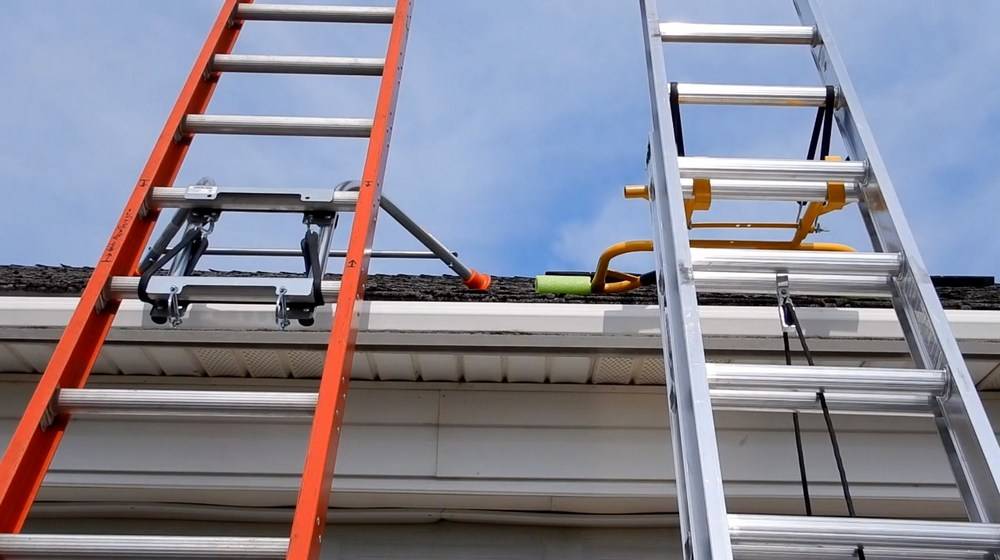 Ladder stabilizers are designed differently